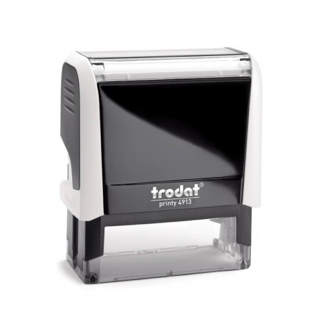 Printy 4.0 – Timbro 4913 autoinchiostrante, dimensioni piastra 22x58mm, climaticamente neutro e struttura in materiale plastico riciclato - 1pz