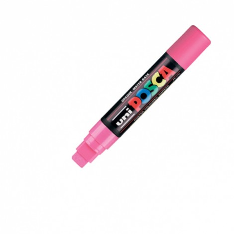 Paint PC17K – Marcatore permanente con inchiostro a base d`acqua pigmentato, punta 15mm colore rosa - Prezzo singolo, ord. minimo 5pz