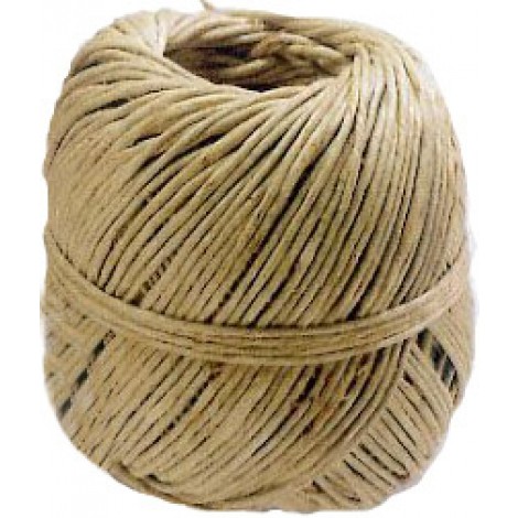 Viva Rotolo di spago in canapa 500gr, titolo 2/2, Ø 2mm, circa 240mt - 6pz