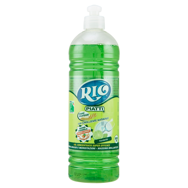 Rio Detergente Piatti limone e menta flacone da 800 ml