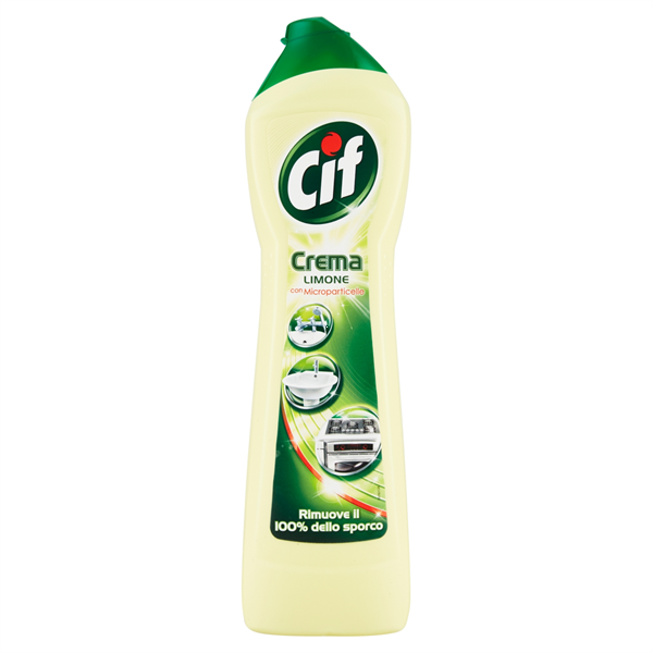 Cif crema 100% naturali limone flacone da 500 ml