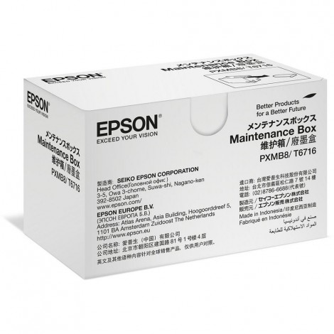 T6716 maintenance box per Epson  WORKFORCE PRO WF C5790DWF (50.000pg) 1pz