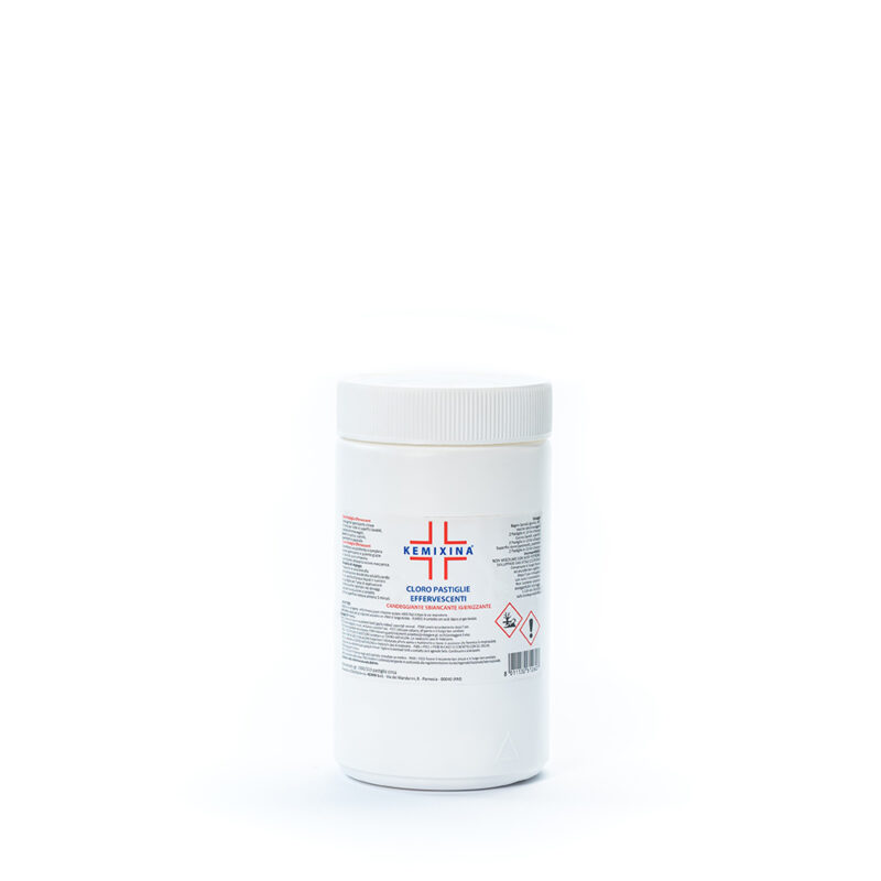 Kemixina pastiglie candeggina effervescente barattolo da 1 kg