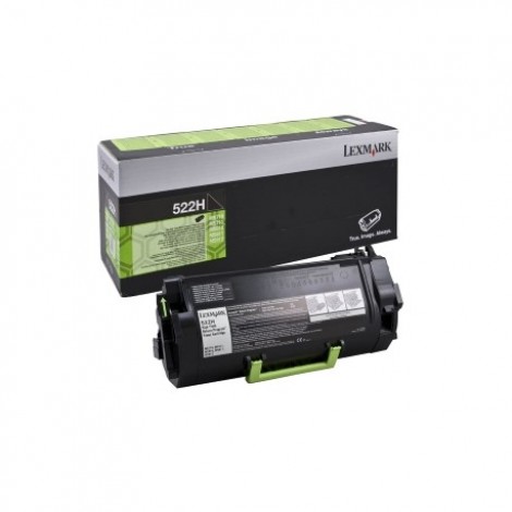 52D2H0R Toner RICONDIZIONATO nero per Lexmark MS 810DN (25.000pg) 1pz