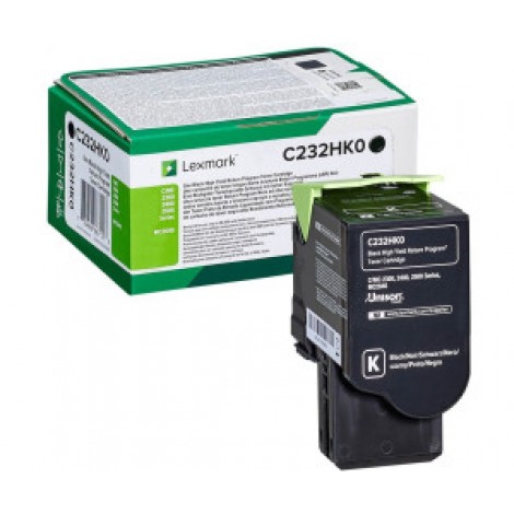 C232HK0 Toner nero per Lexmark C 2325DW (3.000pg) 1pz