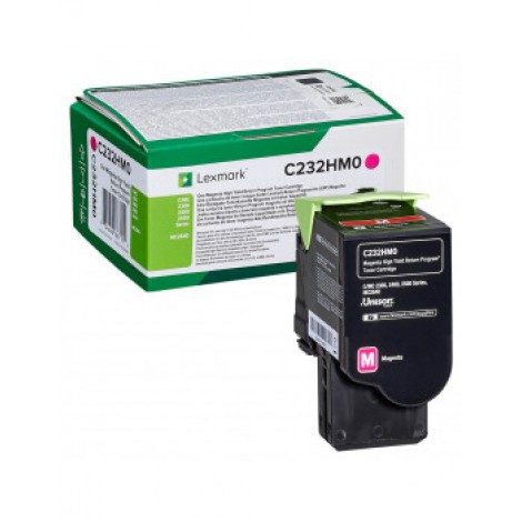 C232HM0 Toner magenta per Lexmark C 2325DW (2.300pg) 1pz