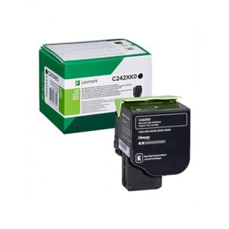 C242XK0 Toner nero per Lexmark C 2425DW (6.000pg) 1pz
