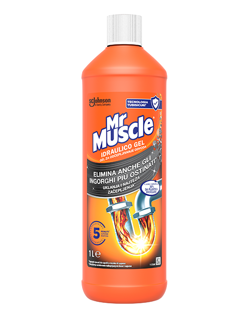 Disgorgante Mr Muscle idraulico gel 1 lt