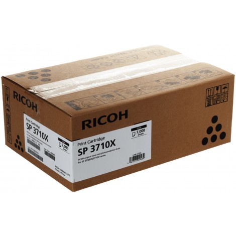408285 Toner nero per Ricoh SP 3710DN (7.000pg) 1pz