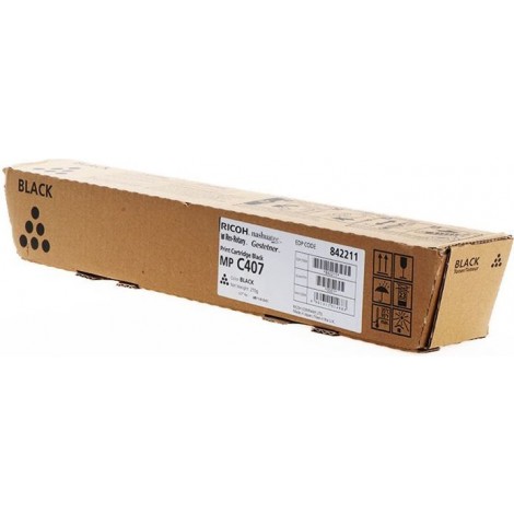 842211 Toner nero per Ricoh MP C407SPF (17.500pg) 1pz