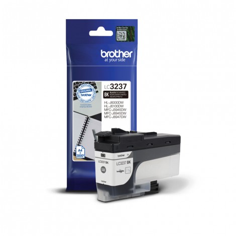 LC3237BK cartuccia nero per Brother MFC J5945DW (3.000pg) 1pz