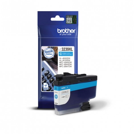 LC3239XLC Cartuccia inchiostro ciano per Brother MFC J5945DW (5.000pg) 1pz