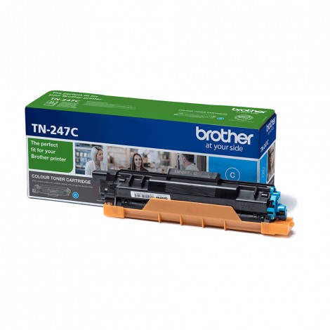 TN247C Toner ciano per Brother HL L3210CW (2.300pg) 1pz