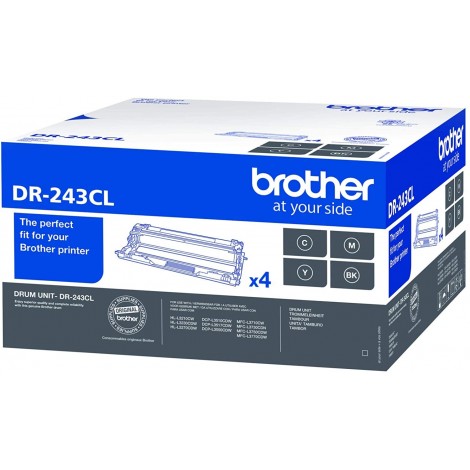 DR243CL drum CMYK - Drum nero e colore per Brother HL L3210CW (18.000pg) - (imballo singolo) 1Conf.