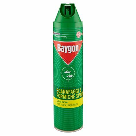 Insetticida Baygon formiche e scarafaggi spray da 400 ml