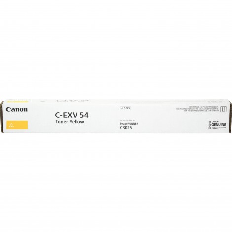 1397C002 CEXV54 toner giallo per Canon IMAGERUNNER C 3025 (8.500pg) 1pz