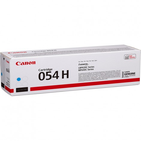 054H Toner ciano per Canon I-SENSYS LBP 620 (2.300pg) 1pz