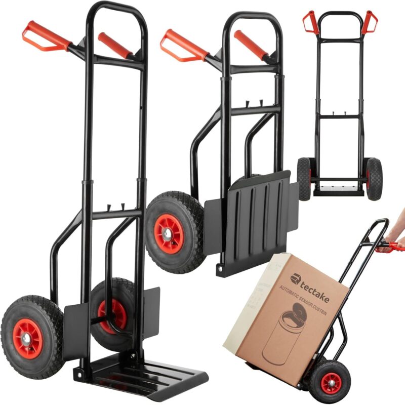 Carrello di trasporto porta pacchi in acciaio porta max 200 kg