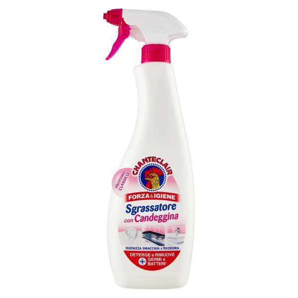 Sgrassatore con candeggina Chante Clair spray da 625 ml