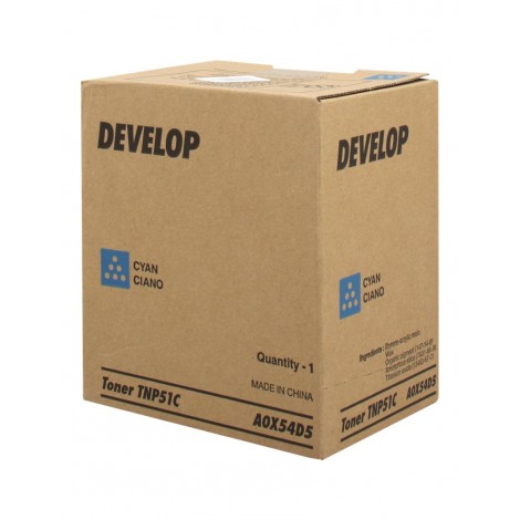 A0X54D5 TNP51C toner ciano per Develop INEO+ 3110 (5.000pg) 1pz