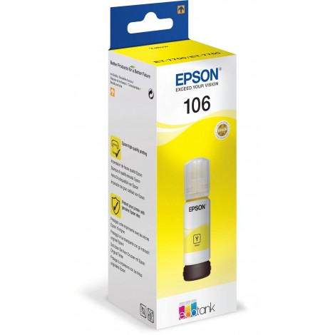 C13T00R440 T00R4 flacone giallo per Epson ECOTANK ET 7700 (70ml) 1pz