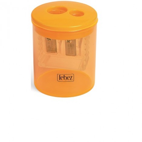 Lebez Temperamatite con serbatoio, 2 fori - Prezzo singolo, ord. minimo 12pz