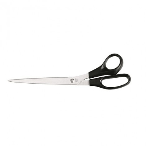 Lebez Forbice 24cm con lama in acciaio, punta appuntita, impugnatura in ABS asimmetrica - 1pz