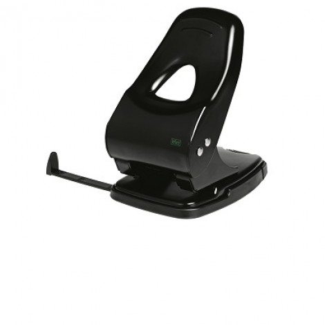 Lebez Perforatore a 2 fori in metallo, impugnatura bloccabile, passo 80mm, foro di Ø 6mm - 1pz