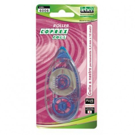 Lebez Roller coprex - Colla a nastro permanente 8,4mm x 10m - 1pz