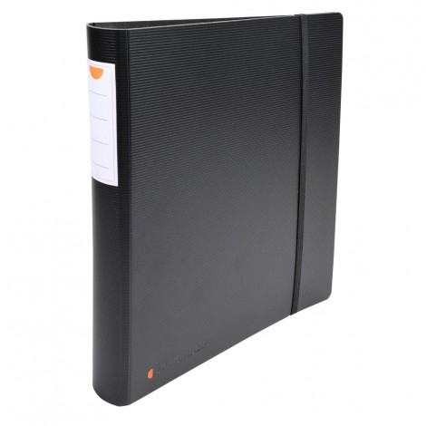 Exacompta Raccoglitore Exabinder 32x29cm d. 5cm nero - Raccoglitore a 4 anelli a D da 30mm - 1pz