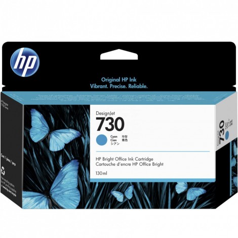 P2V62A N730 cartuccia ciano per HP DESIGNJET T 1700 (130ml) 1pz