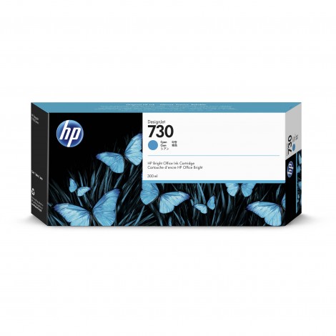 P2V68A N730 cartuccia XL ciano per HP DESIGNJET T 1700 (300ml) 1pz