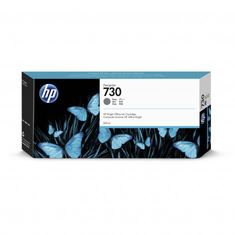 P2V72A N730 cartuccia XL grigio per HP DESIGNJET T 1700 (300ml) 1pz