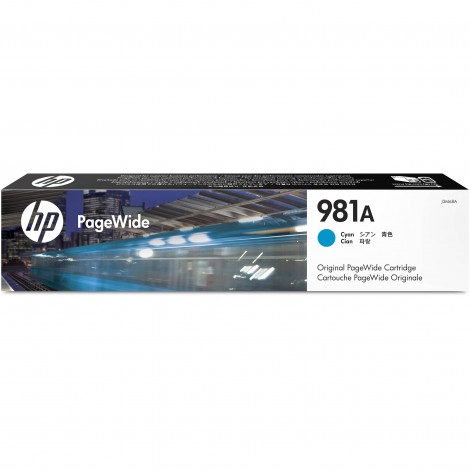 J3M68A 981A cartuccia ciano per HP PAGEWIDE 586F (6.000pg) 1pz