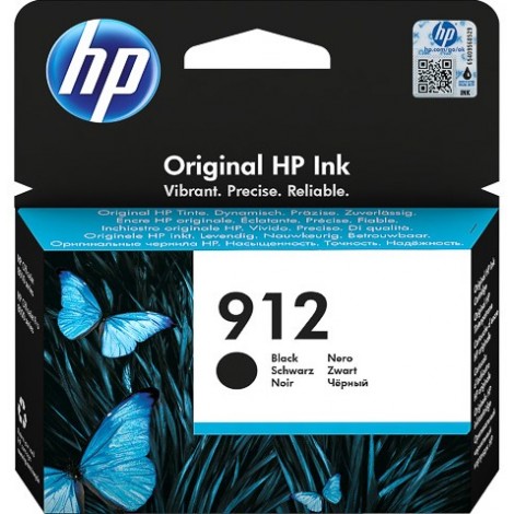 912 Cartuccia inchiostro nero per HP OFFICEJET PRO 8010 (300pg) 1pz