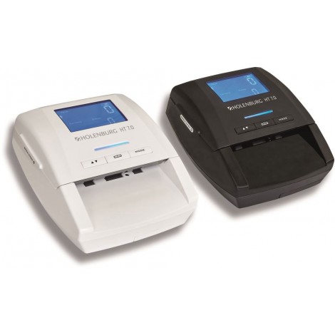Holenburg HT 7.0 - Conta-verifica banconota con schermo LCD (EURO, STERLINA)