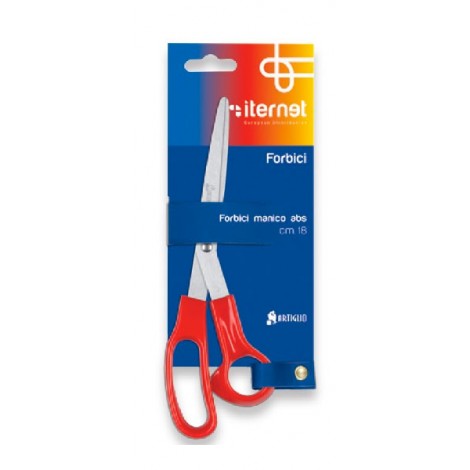 Artiglio Forbice 18cm con lama in acciaio, punta arrotondata, impugnatura in ABS asimmetrica - 1pz