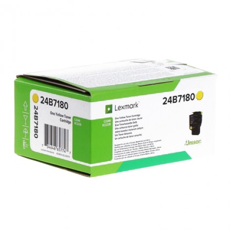 24B7180 Toner giallo per Lexmark C 2240 (6.000pg) 1pz
