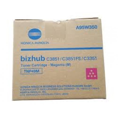 A95W350 TNP49M toner magenta per Konica-Minolta BIZHUB C 3351 (12.000pg) 1pz