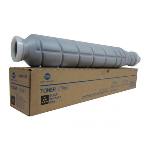 A3VX150 TN619K toner nero per Konica-Minolta BIZHUB PRESS C 1060 (66.500pg) 1pz