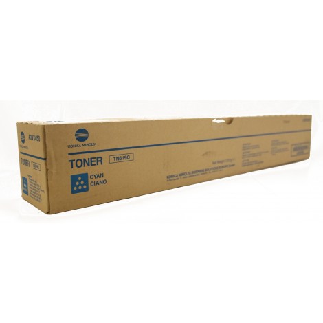 A3VX450 TN619C toner ciano per Konica-Minolta  BIZHUB PRESS C 1060 (78.000pg) 1pz
