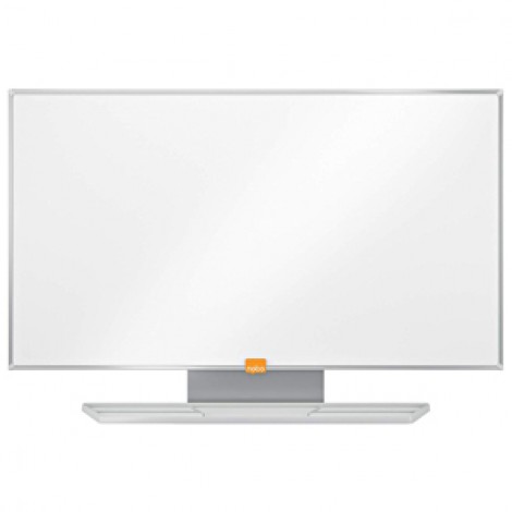 Nobo Nano Clean - Lavagna Widescreen 155x87cm, consente di utilizzare tutto lo spazio. Il sistema InvisaMount™ semplifica l`installazione e i punti di fissaggio sono ben nascosti. Pennarello cancellabile a secco in dotazione - 1pz