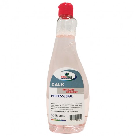 Linea Clean Professional Anticalcare igienizzante ricarica, colore rosa, pulisce facilmente il calcare e lo sporco organico da lavelli, vasche da bagno, bidet ecc 750ml