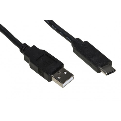 Link Cavi per collegare i dispositivi esterni USB con presa USB tipo C, reversibile, si può inserire in entrambi i modi, lunghezza 1,8m - 1pz