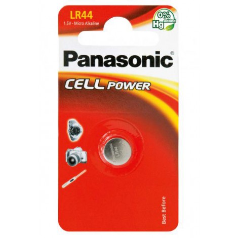Panasonic Batteria photo al litio CR123 3V, in blister - 1pz