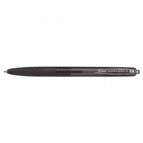 Pilot Supergrip G - Penna a sfera con inchiostro particolarmente scorrevole e brillante, punta 0,7mm colore nero - Prezzo singolo, ord. minimo 12pz
