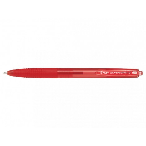 Pilot Supergrip G – Penna a sfera con inchiostro particolarmente scorrevole e brillante, punta 0,7mm colore rosso - Prezzo singolo, ord. minimo 12pz