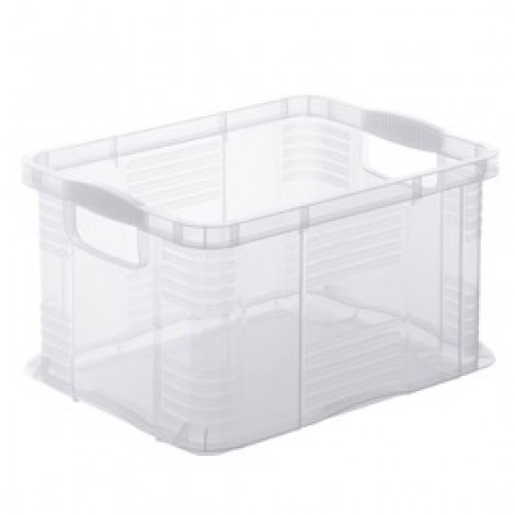 Rotho Contenitore multiuso 39x29x21,5cm colore trasparente
