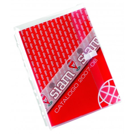 Siam Buste con soffietti e chiusura letarale in velcro in PPL forate, finitura a buccia d`arancia, formato utile 24x31cm, medio spessore