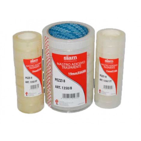 Siam Nastro adesivo con supporto in polipropilene BOPP 25mm x 66m - Prezzo singolo, ord. minimo 6pz